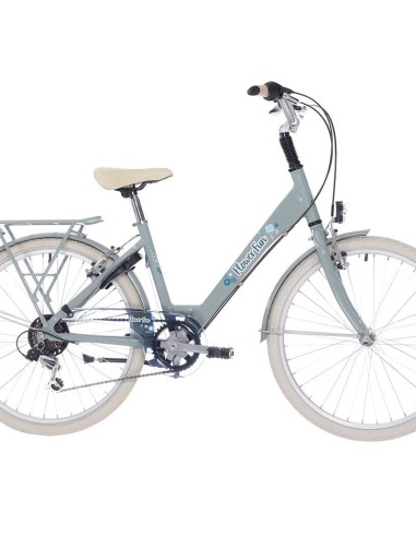 BIKEFUN LOVE GIRL ALUMINIUM GREEN METAL 20-26 INCH