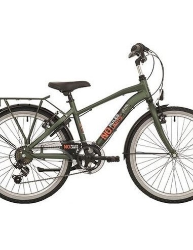 BIKE FUN NO RULES 22 INCH 6 SPEED KAKIGREEN