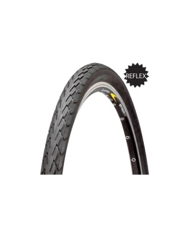 DURO BAND CORDOBA 24x1.75 REFLECTEREND ZWART