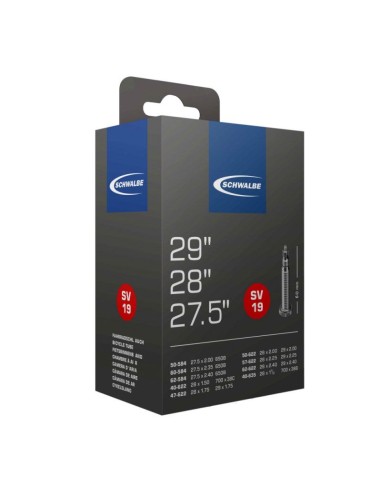 SCHWALBE BINNENBAND 27.5/28/29.5 INCH SV19 FIETSVENTIEL 60mm