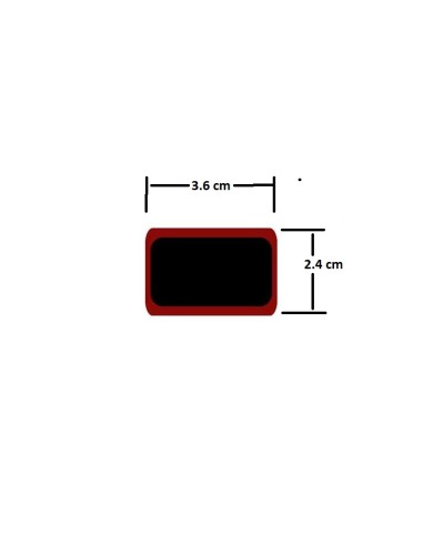 MAXXUS VULCANISERENDE RUSTINES (12 stuks) 2.4x3.6 CM