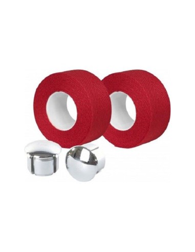 TRESSOSTAR 90 RETRO KATOEN STUURLINT ROOD