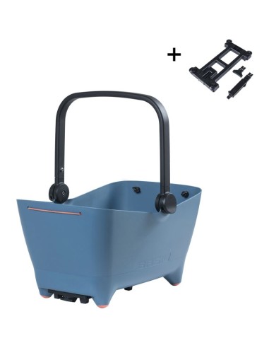 BASIL HONDENMAND ACHTER BUDDY BLAUW MIK 2.0-SYSTEEM