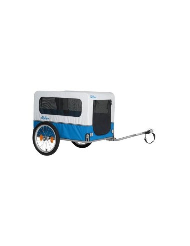 XLC DOGGY AANHANGWAGEN ZILVER/BLAUW