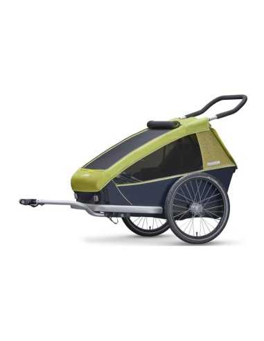 CROOZER KID FOR 2 LIMEGROEN/NIGHT BLUE