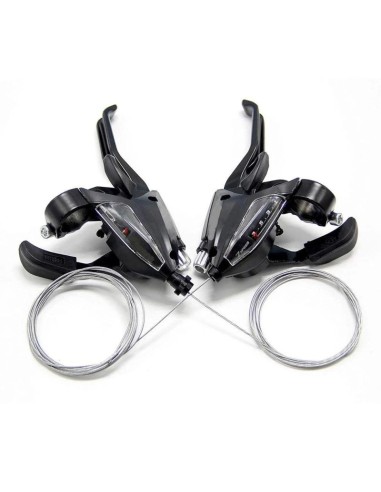 SHIMANO SET SHIFT/BRAKE LEVERS ST-EF500 3x7 speed