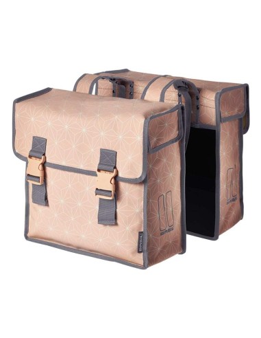 BASIL TAS DUBBEL STAR 35 L PINK