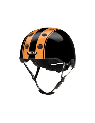 MELON HELM DOUBLE ORANGE BLACK