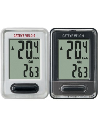 CATEYE FIETSCOMPUTER VELO 9 VL820 WIT