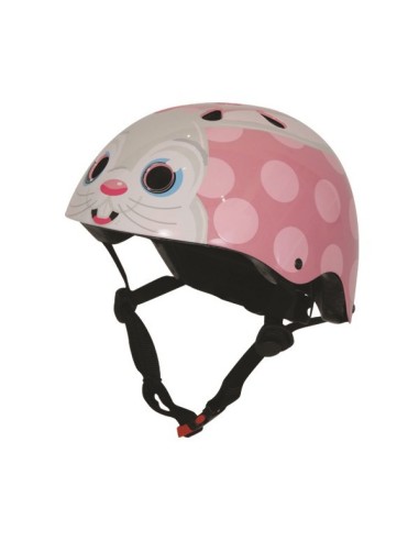 KIDDIMOTO HELM KINDER PINK BUNNY