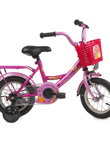 BIKE FUN KINDERFIETS LOLLIPOP 12 CREAM/RED