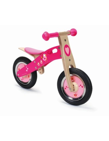 SCRATCH BALANCE BIKE LOVE BIRDS ROZE