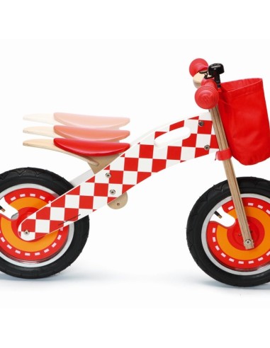 SCRATCH BALANCE BIKE FORMULE 1 RODD/WIT