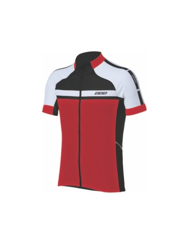 BBB SHIRT HEER KEIRIN ZWART/ROOD BBW-239